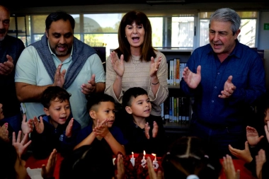 Pergamino: Martínez participó de los festejos por la Biblioteca Municipal Joaquín Menéndez