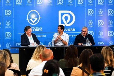 Juan Pablo García anunció la creación del centro de producción y educación cultural en Dolores