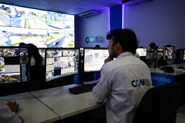 Con Inteligencia artificial, el COM de La Matanza incorpora última tecnología en protección ciudadana