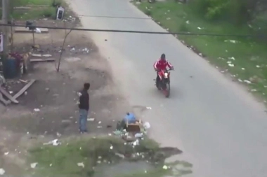 Agentes del COT recuperaron una moto robada y detuvieron al conductor