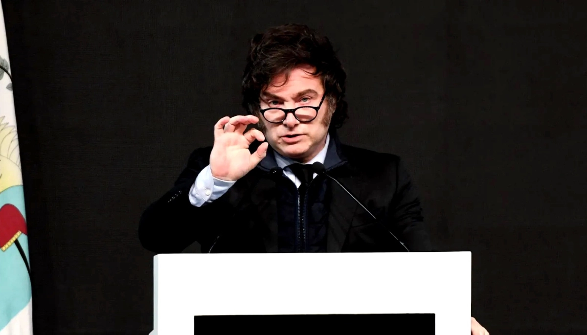 El provocador posteo de Milei en redes por la polémica entre Estudiantes y la AFA