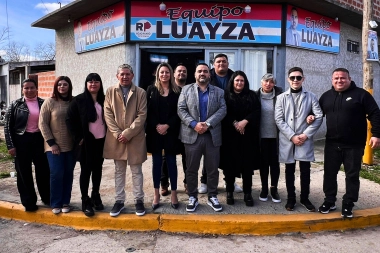El “Equipo Luayza” sale a la cancha y presentó su lista de concejales de Berazategui
