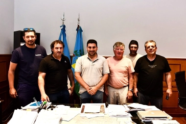 Egüen anunció el reconocimiento del Club del Pejerrey como entidad de bien público en 25 de Mayo