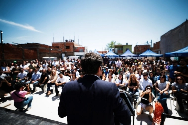 Kicillof se mostró con Otermín y recorrieron avances en obras escolares para Lomas de Zamora