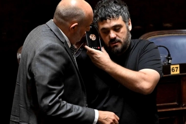 Sesión por el Endeudamiento caída: la imagen que mostró la injerencia de Massa en el recinto