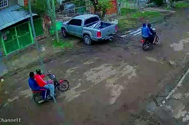 Robo en Merlo: motociclista fue emboscado y arrojado al barro para sustraerle el vehículo