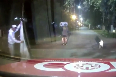 Robo con escalamiento: el COT detuvo a dos sujetos que escapaban con un costoso electrodoméstico