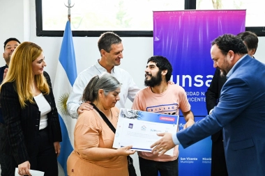 San Vicente celebró el egreso de la Primera Cohorte en Seguridad e Higiene en el municipio