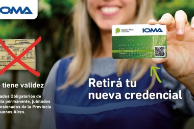 Se terminó la validez del carnet de papel de IOMA: se debe tener la nueva credencial para atenderse