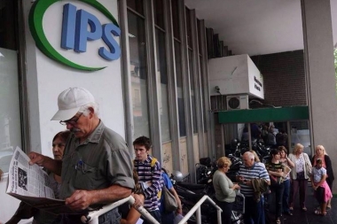 Para recordar: desde mañana, jubilados y pensionados del IPS cobran los haberes de marzo