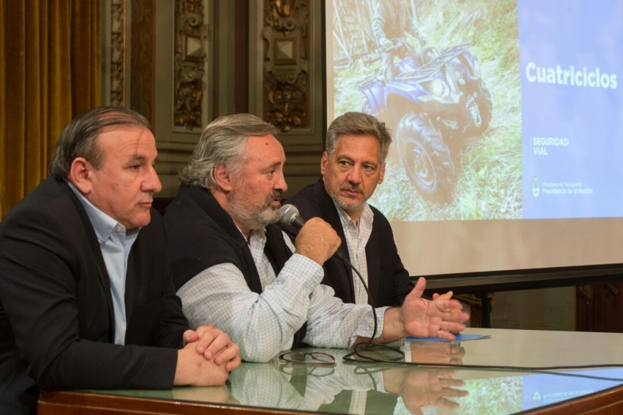 Provincia y Nación trabajan juntos para mejorar seguridad vial, con foco en regular uso de cuatriciclos