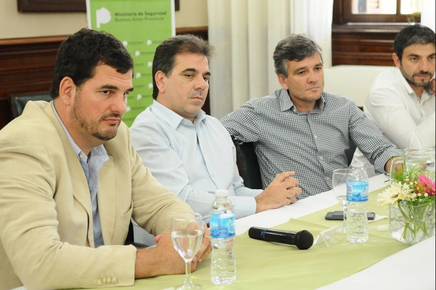Ritondo, Burzaco y Milman coordinaron la llegada de las fuerzas federales a siete nuevos municipios