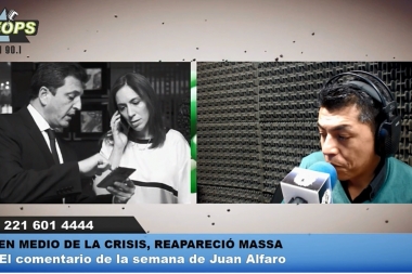 La crisis y sus efectos en el escenario político: reapareció Massa y se vuelve a cotizar