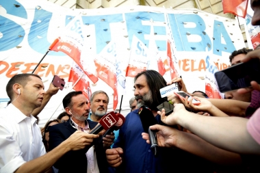 Para Baradel, Vidal busca “confrontar” con los docentes y dijo que el paro será “contundente”