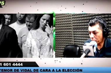 El temor manifiesto de Vidal de cara a las elecciones que se vienen