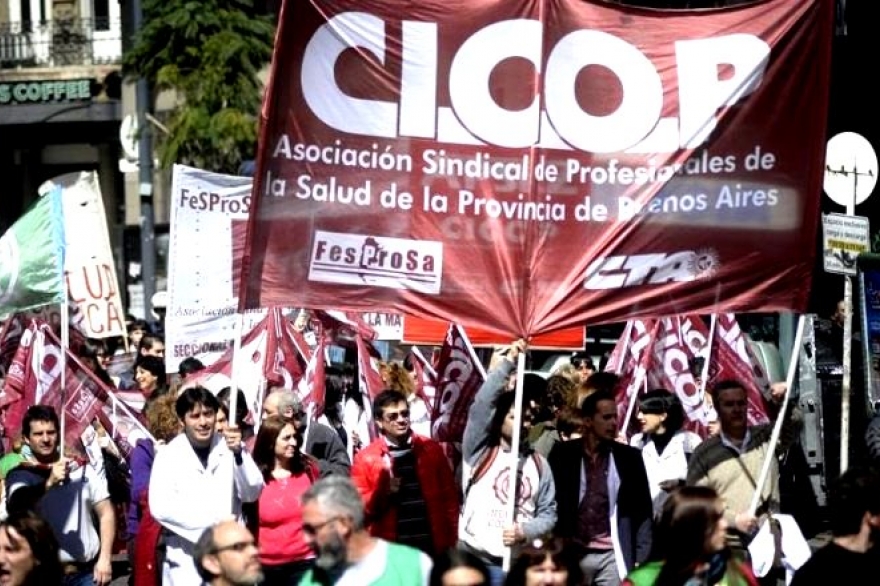 Con actividades y movilizaciones, Cicop sigue con las medidas de fuerza para exigir paritarias