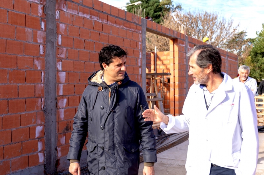 De recorrida por el HIGA, Abad destacó la inversión del Gobierno en la salud pública