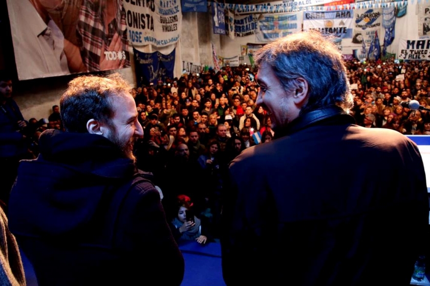 Otermín también salió al cruce: “Lo grave sería que gane Vidal y gobierne Cambiemos”