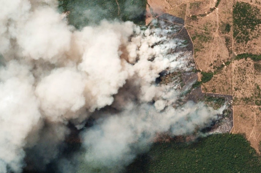 Incendios en el Amazonas: ¿puede llegar el humo a la Provincia de Buenos Aires?