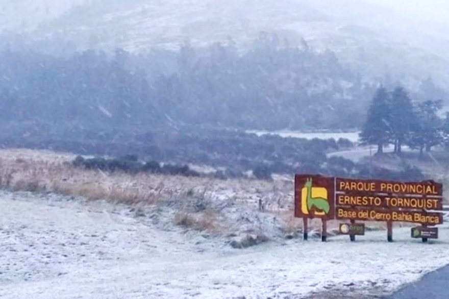 ¿Llega la nieve a la Provincia?: temperaturas bajo cero y posibles nevadas en la Costa