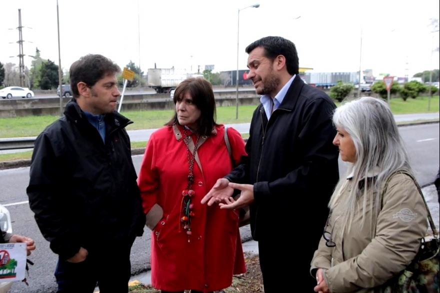 Recorrida por la Primera: Kicillof visitó distritos de Cambiemos y se mostró con los candidatos locales