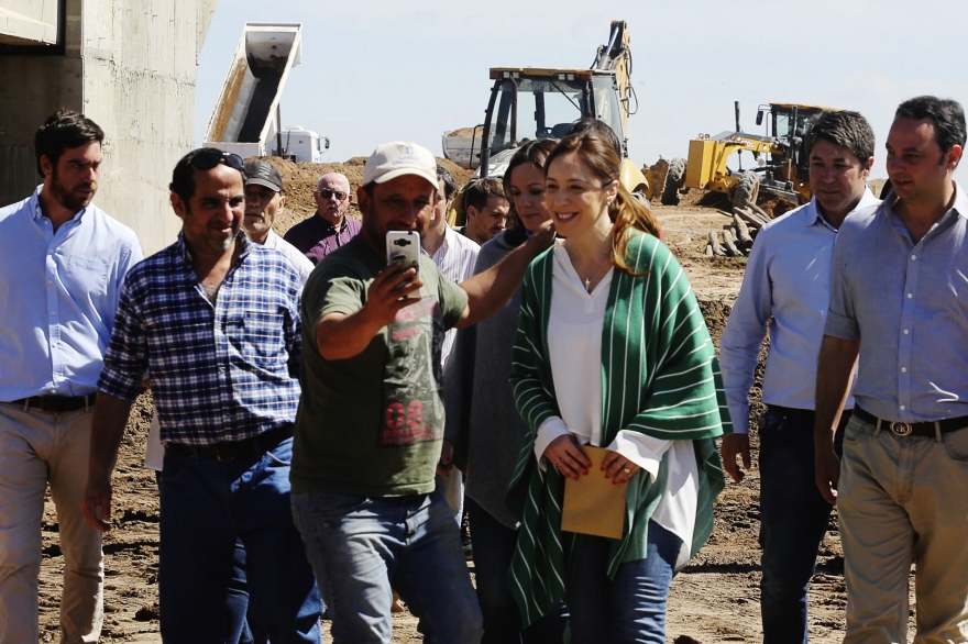 Polémica por la visita de Vidal a Areco: recorrió obras y Durañona la acusó de mentir