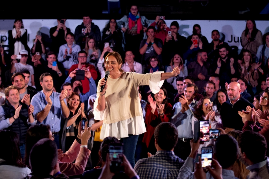 Vidal alista un acto de cierre de campaña multitudinario: Macri no estará presente