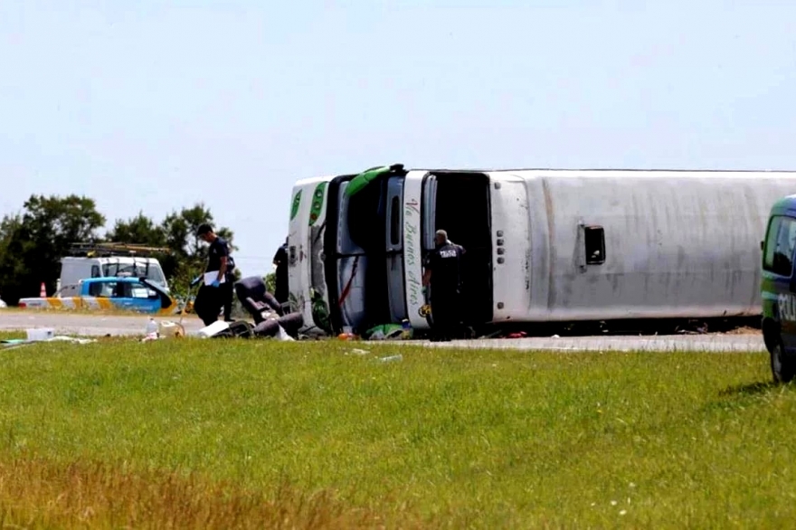 El Gobierno Bonaerense declaró tres días de duelo por la tragedia en Ruta 2