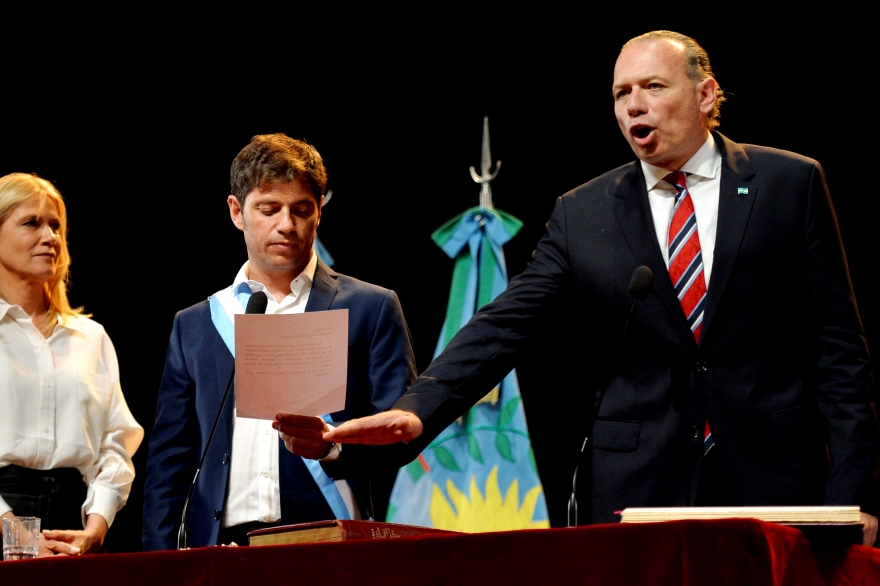 Kicillof le pone paños fríos a los chispazos que hubo entre Alberto Fernández y Berni