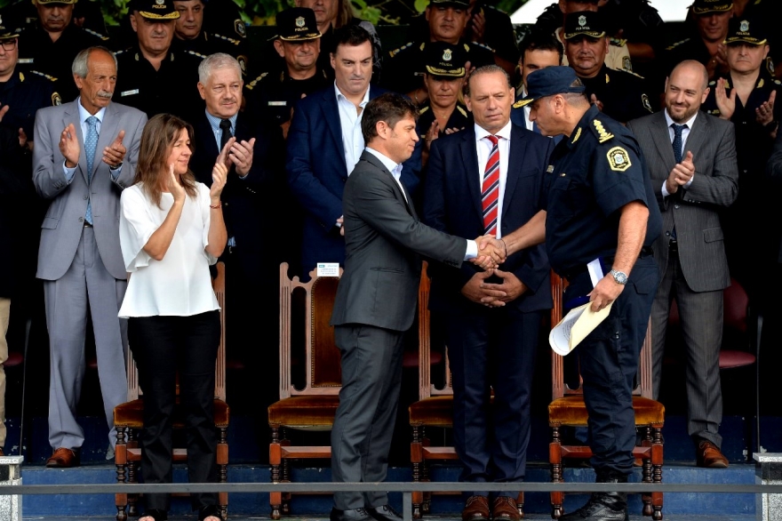 Cierre del Operativo Sol: junto a Berni y Frederic, Kicillof pidió “una policía decente y humanizada”