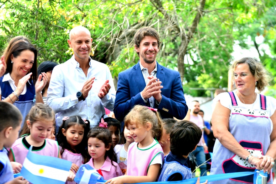 Andreotti inauguró el renovado Jardín Provincial Nº 901 de San Fernando