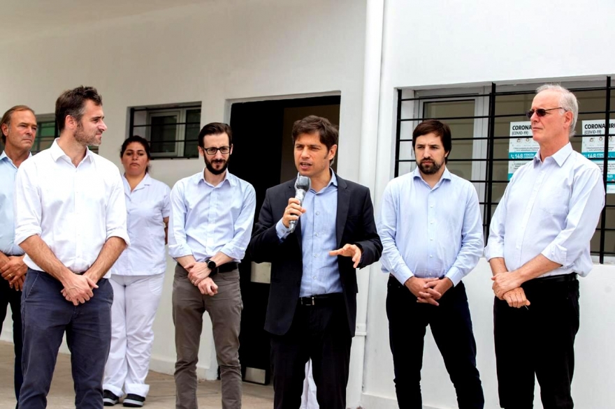 Kicillof inauguró un Centro de Diagnóstico en Pilar para prevenir el Coronavirus
