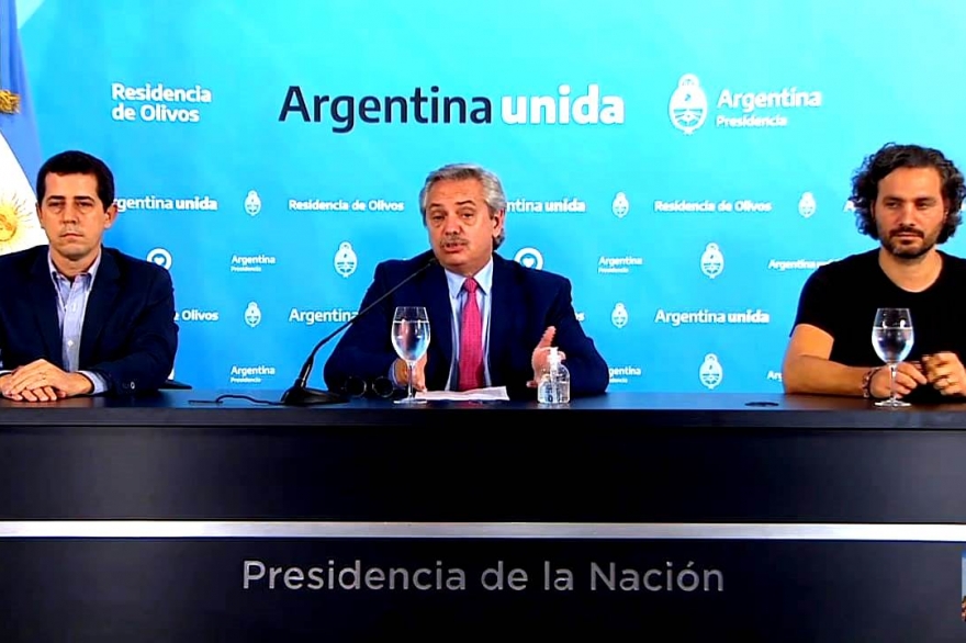 Alberto Fernández anunció que la cuarentena se extiende hasta el 12 de abril