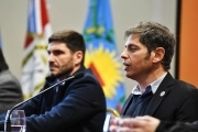 Foto con otro gobernador: Kicillof habló de federalismo “más allá de las banderías políticas”