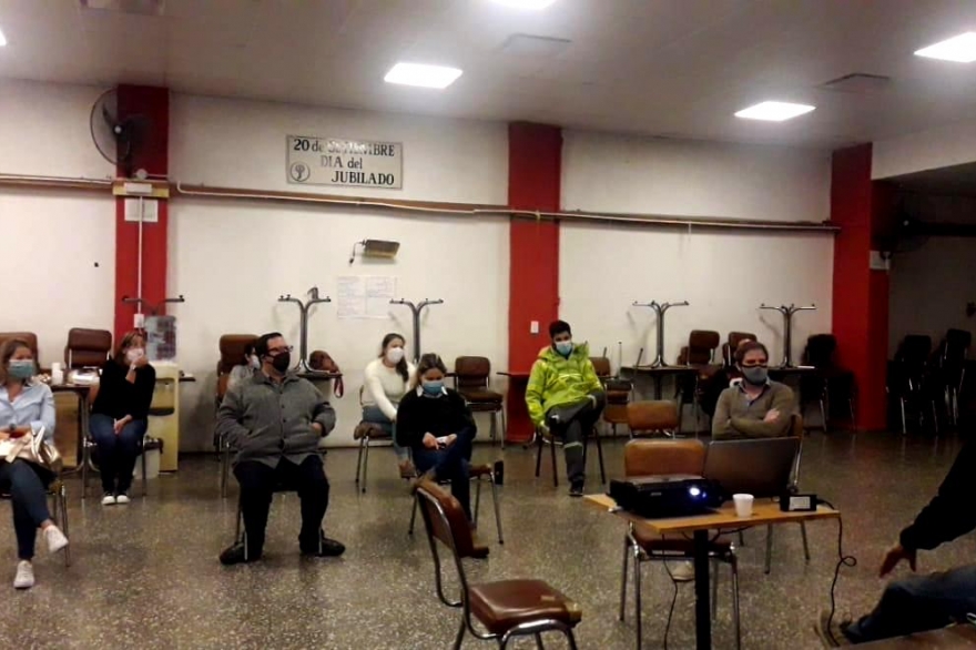 En Pergamino, se realizó una capacitación de Covid-19 para personal de salud del SAME y privados