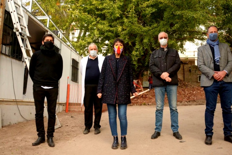 Mayra Mendoza y tres ministros se hicieron el hisopado tras visitar un hospital con Coronavirus en Quilmes