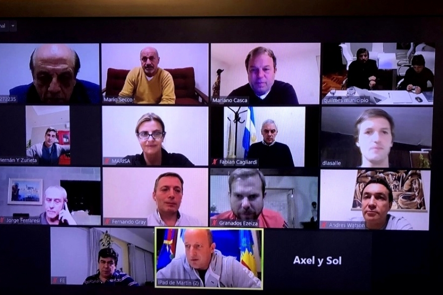 Con críticas a Larreta, intendentes peronistas mantuvieron videoconferencia con Kicillof