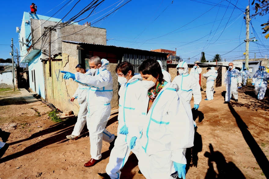 Kicillof en Villa Azul: evaluación de un proyecto de urbanización para la zona de Quilmes