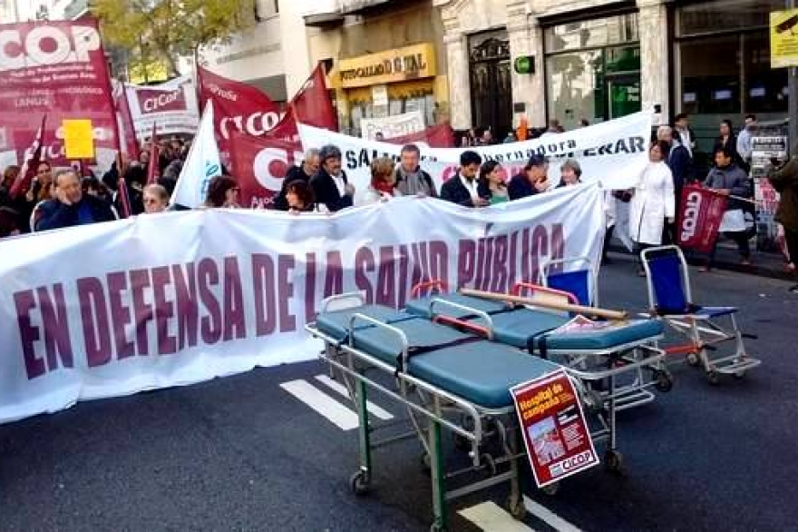 Médicos organizan su primera jornada de lucha en cuarentena: piden equipos de protección y salarios acordes
