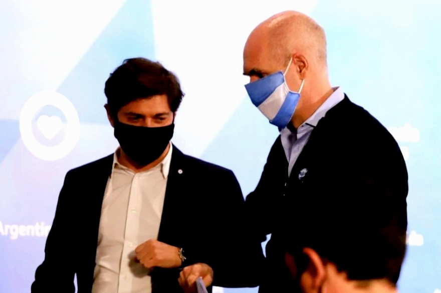 Kicillof, sobre el futuro de la cuarentena: “Nada de lo que haga o decida Larreta me es ajeno”