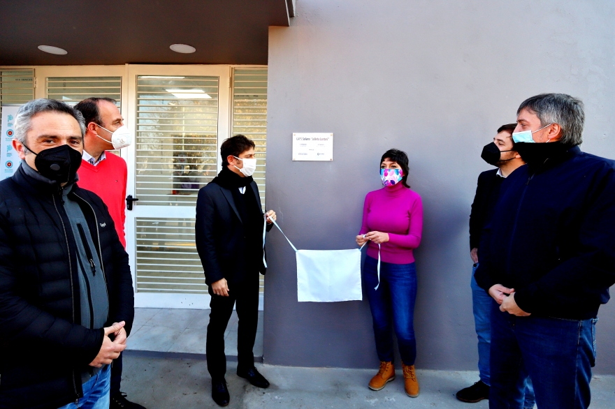 Kicillof inauguró un Centro de Atención Primaria en Quilmes para canalizar la demanda de atención