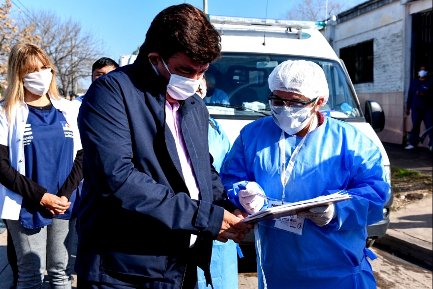 La Matanza: intensifican en barrios populares el Plan DetectAR, relevamiento y testeo preventivo