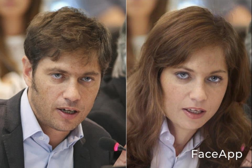 Furor en FaceApp: así se verían los políticos si cambiaran de género