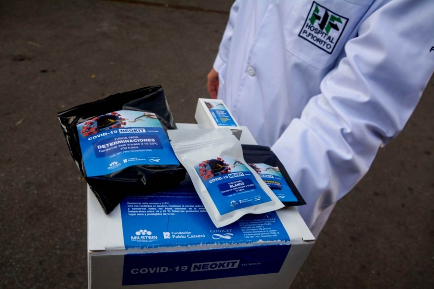 El hospital “Fiorito” recibió la herramienta de diagnóstico de Covid diseñada por el Conicet