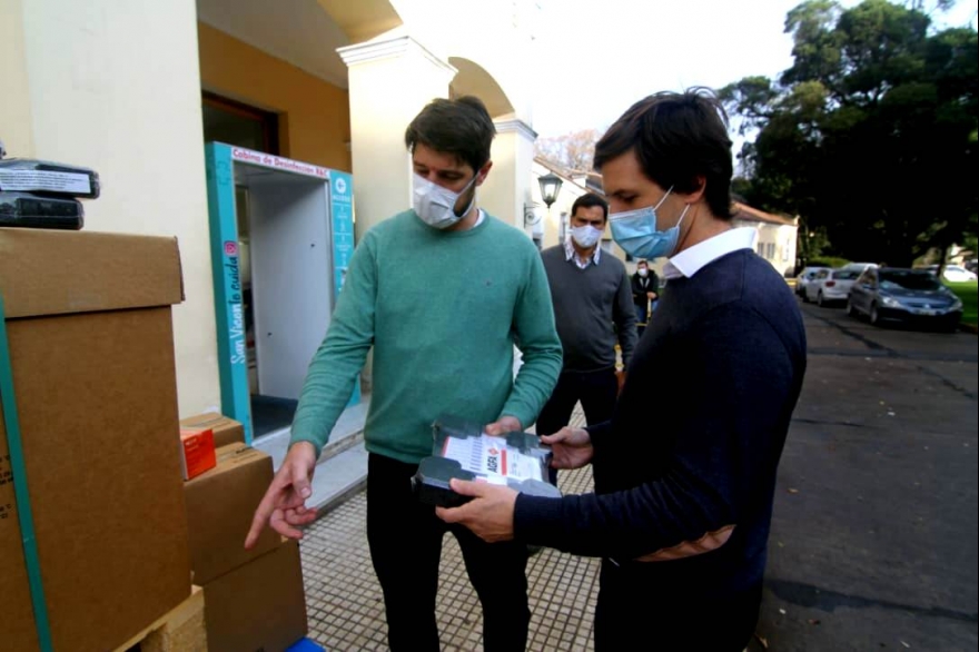 San Vicente recibió nuevo equipamiento sanitario para el hospital Ramón Carrillo