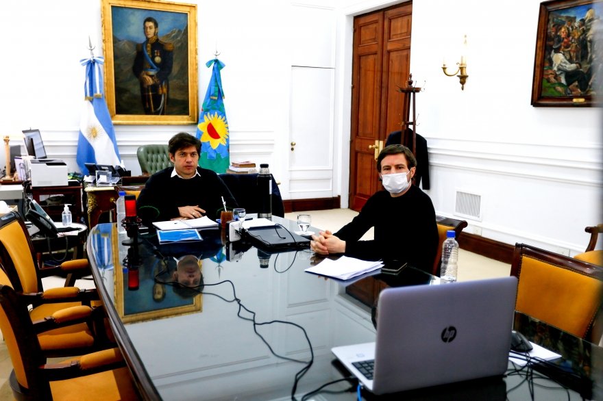 Kicillof inauguró un ciclo de debates: gestión productiva y social de la post pandemia