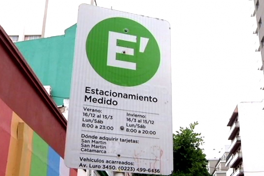 Desde el lunes  29 de junio se retoma el Estacionamiento Medido en Mar del Plata