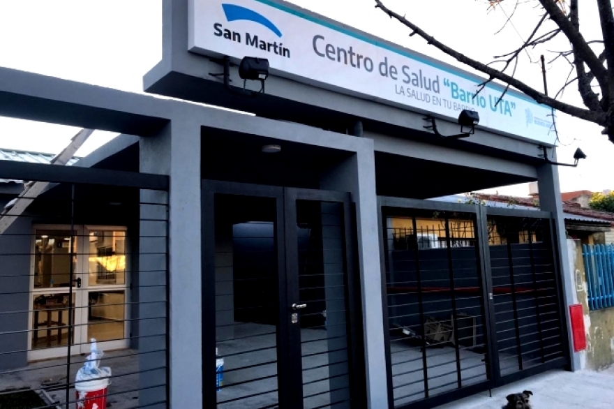 Finalizó la obra en el Centro de Atención Primaria de la Salud “Barrio UTA” en San Martín