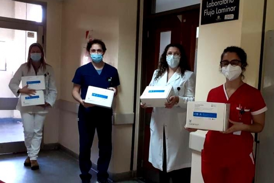 Hospitales públicos de la Provincia cuentan con los test de diagnóstico rápido de Coronavirus