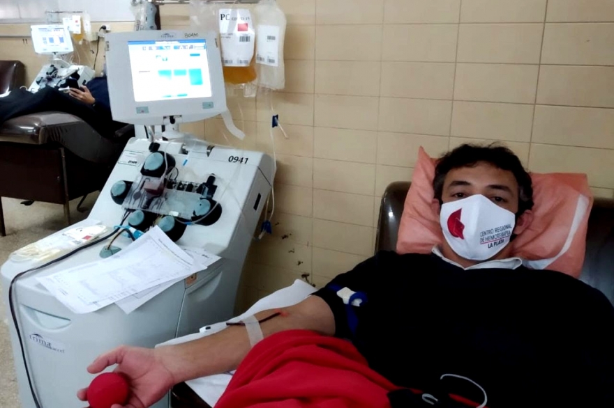 La Plata: promueven una campaña para que pacientes recuperados de Covid-19 donen plasma